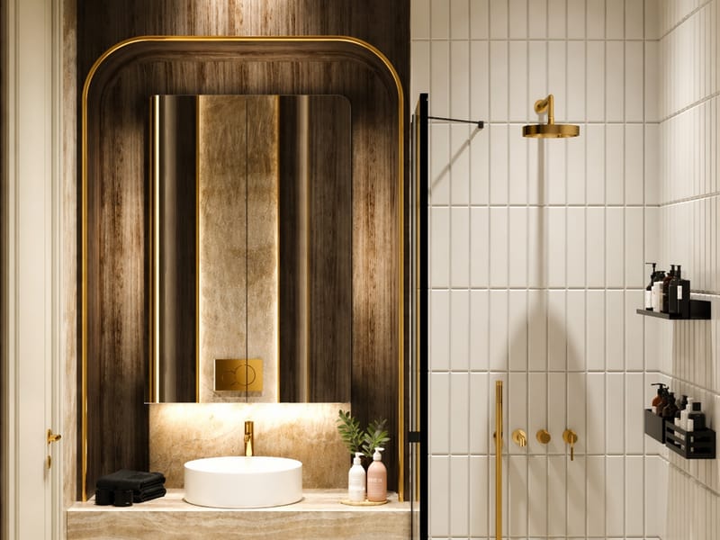 Arce Beytepe banyo – Erbayraktar İç Mimarlık