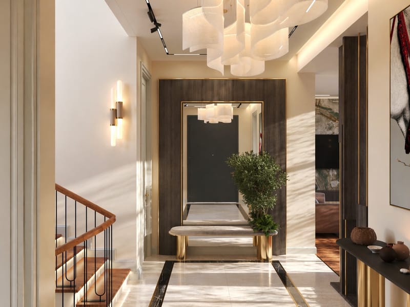 Arce Beytepe giriş holü – Erbayraktar İç Mimarlık