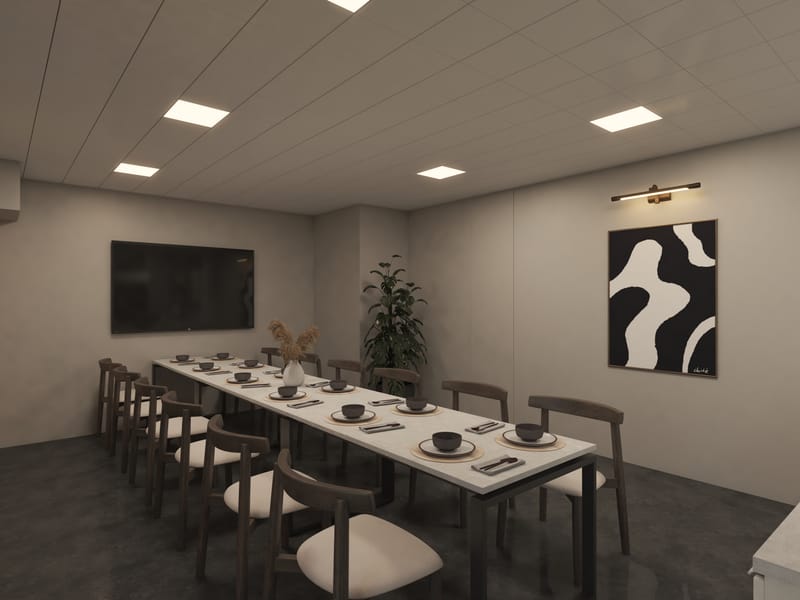 Atomtek Ofis yemekhane – Erbayraktar İç Mimarlık