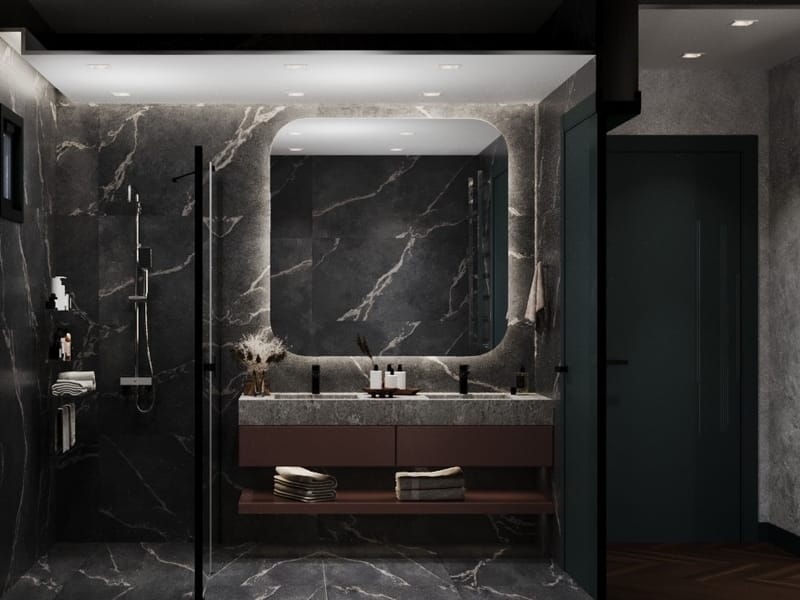 Trabzon Daire banyo lavabo bankosu – Erbayraktar İç Mimarlık