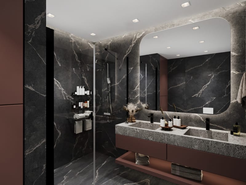 Trabzon Daire banyo lavabo bankosu – Erbayraktar İç Mimarlık